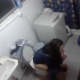 Someone secretly video-records a Spanish girl while she takes a shit. No audible pooping sounds, but this appears to be genuine voyeur material. About 1.5 minutes.
